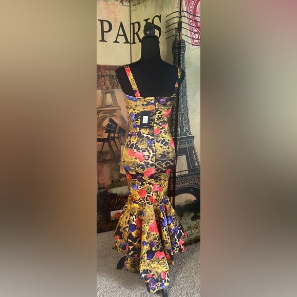 FN Hi-Lo multicolor Dress, Size Small - Picture 4 of 5